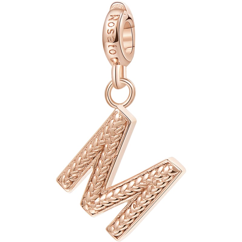 Bronzový přívěsek písmeno "M" Storie RZ091 Rosato Bronzový přívěsek písmeno "M" Storie RZ091 Rosato