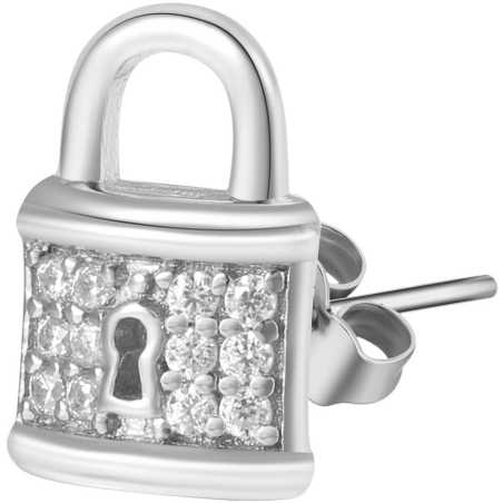 Stříbrná náušnice Zámek Storie RZO027R Rosato