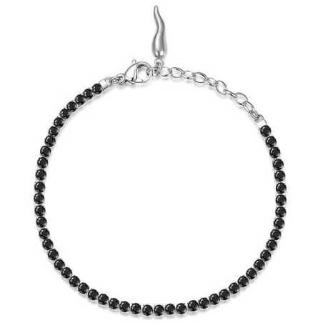 Třpytivý ocelový náramek Desideri protection BEI014 Brosway