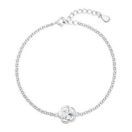 Stříbrný náramek s krystalem Swarovski 33117.1 Evolution Group