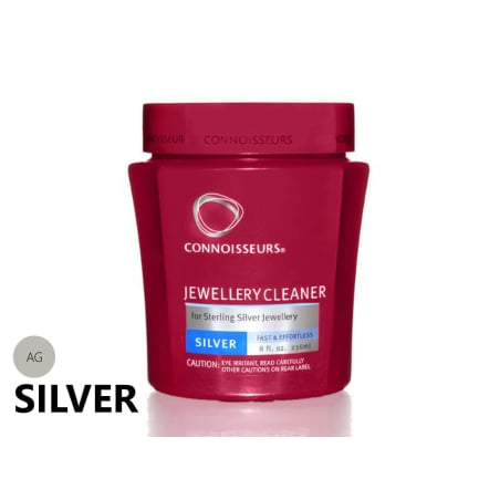 Čistič-čisticí lázeň na šperky ze stříbra 250 ml CONNOISSEURS CN-1030/AG Jk Box