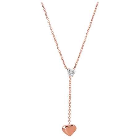 Zamilovaný bronzový náhrdelník Troli