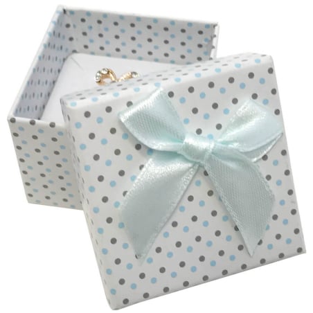 Puntíkatá krabička na soupravu šperků KK-3/A1/A15 Jk Box