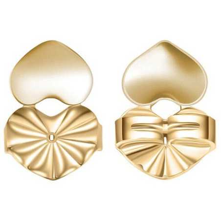 Uzávěr na náušnice MASIVE SECURITY / 1 pár Gold Troli