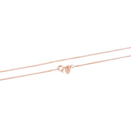 Pozlacený stříbrný řetízek Anker AGS1286-ROSEGOLD Beneto Exclusive / Délka: 50 cm