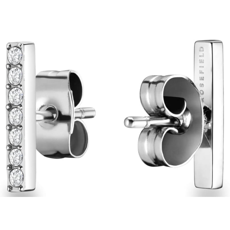 Ocelové náušnice s krystaly Swarovski Toccombo JTSBS-J420 Rosefield