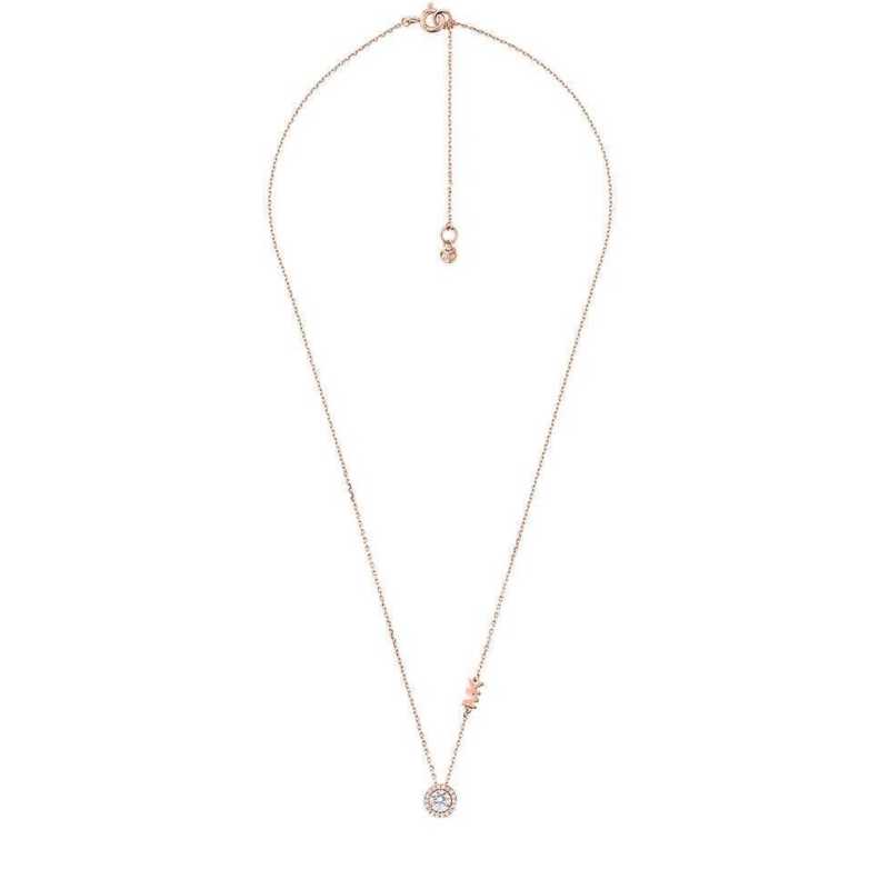 Něžný bronzový náhrdelník se zirkony MKC1208AN791 Michael Kors Něžný bronzový náhrdelník se zirkony MKC1208AN791 Michael Kors