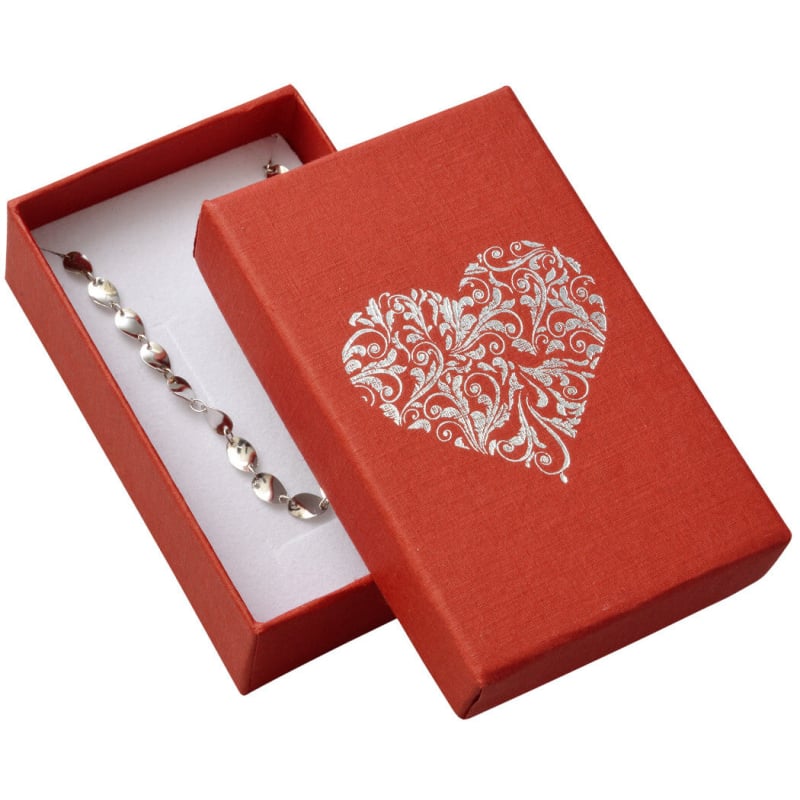 Červená krabička se srdíčkem LD-6/A7/AG Jk Box