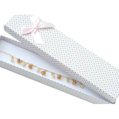 Puntíkatá krabička na náramek KK-9/A1/A6 Jk Box