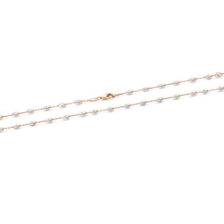 Módní bicolor balónkový náhrdelník AGS1147 Beneto Exclusive / Délka: 45 cm