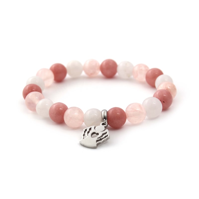 Korálkový náramek z jadeitu a nefritu MINK07/17 Agato Korálkový náramek z jadeitu a nefritu MINK07/17 Agato