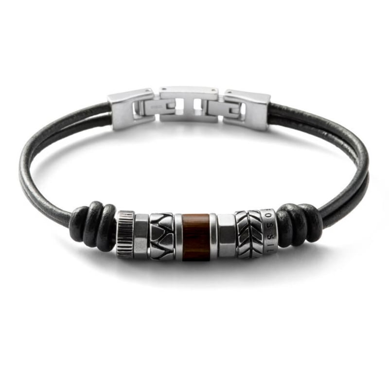 Stylový pánský náramek JF84196040 Fossil