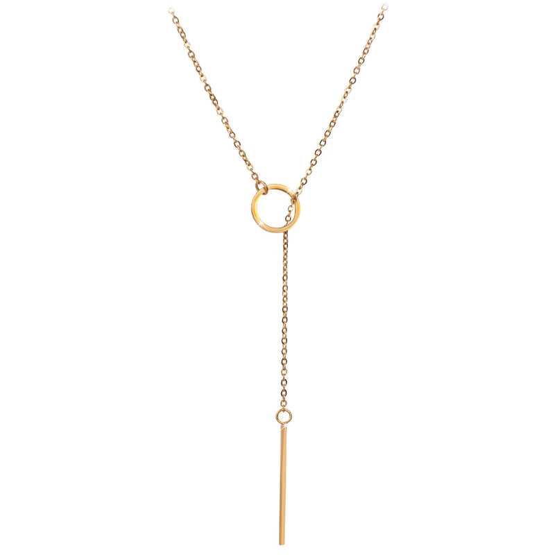 Stylový pozlacený náhrdelník Troli Stylový pozlacený náhrdelník Troli