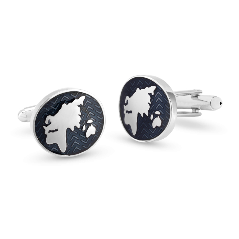 Módní manžetové knoflíčky Mapa KS-219 Troli Módní manžetové knoflíčky Mapa KS-219 Troli