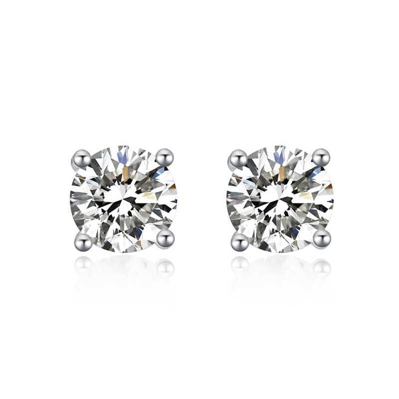 Půvabné peckové náušnice se zirkony E000143 Moiss / Průměr: 0,5 cm Půvabné peckové náušnice se zirkony E000143 Moiss / Průměr: 0,5 cm