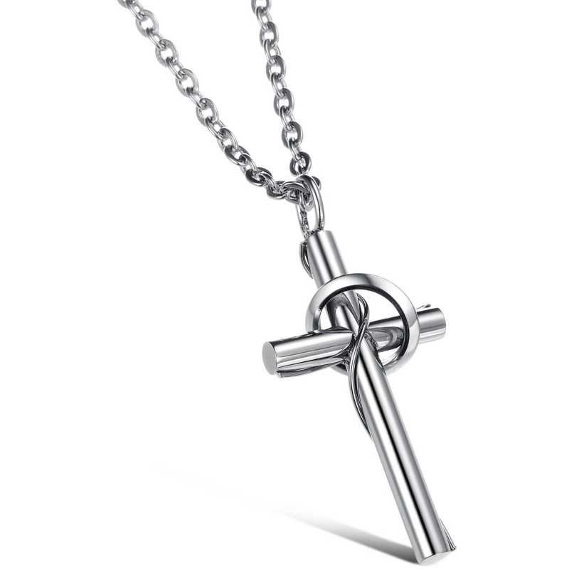 Ocelový náhrdelník Křížek KNSC-003 Troli Ocelový náhrdelník Křížek KNSC-003 Troli