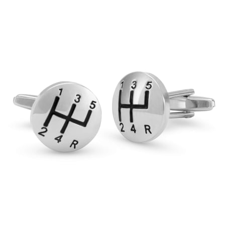 Módní manžetové knoflíčky řadící páka KS-176 Troli