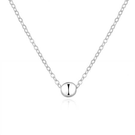 Minimalistický stříbrný náhrdelník AGS1011/47 Beneto