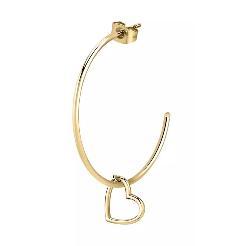 Romantická pozlacená single náušnice s přívěskem LPS02AQM16 La Petite Story Romantická pozlacená single náušnice s přívěskem LPS02AQM16 La Petite Story