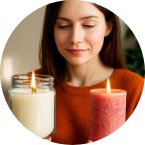 Svíčky ve skle a dekorativní | Superpotraviny-Naturalis.cz