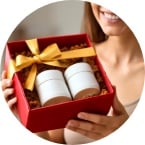 Dárkové sady pleťových krémů | Superpotraviny-Naturalis.cz