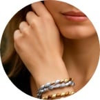 Stříbrné, bronzové a ocelové náramky | Superpotraviny-Naturalis.cz