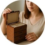 Klasické šperkovnice | Superpotraviny-Naturalis.cz