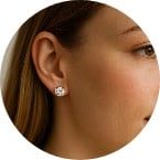 Naušnice s kamínky | Superpotraviny-Naturalis.cz