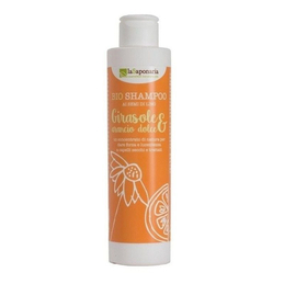 Šampon se slunečnicí a sladkým pomerančem BIO laSaponaria - 200 ml
