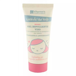 Peelingový gel na obličej WonderScrub BIO laSaponaria - 100 ml