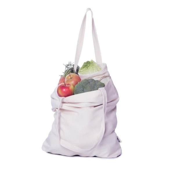 Plátěná nákupní taška z nebělené biobavlny Casa Organica