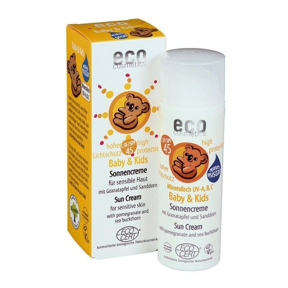 Dětský opalovací krém SPF 45 BIO Eco Cosmetics - 50 ml