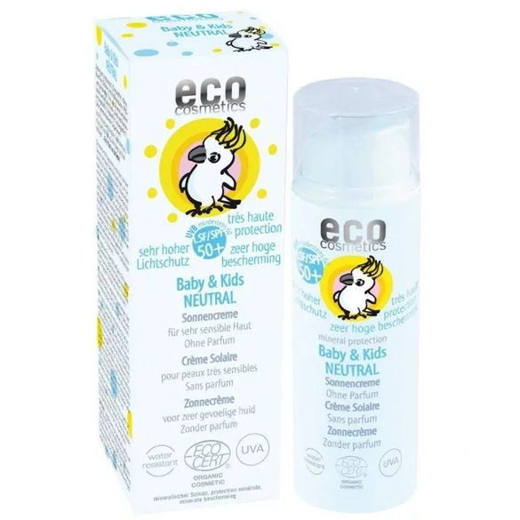 Detský opaľovací krém SPF 50+ BIO Eco Cosmetics - 50 ml