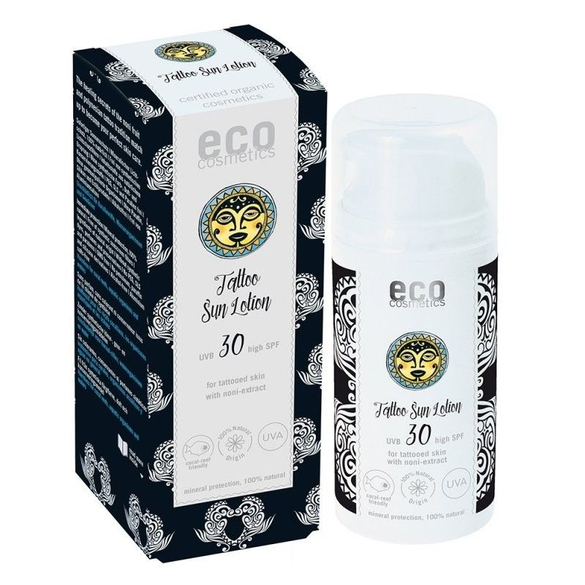 Opalovací krém Tattoo SPF 30 BIO Eco Cosmetics - 100 ml