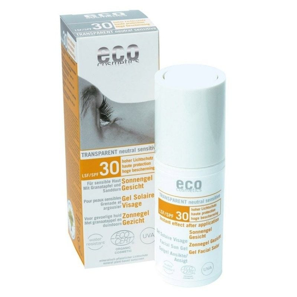 Opalovací gel na obličej SPF 30 Eco Cosmetics - 30 ml