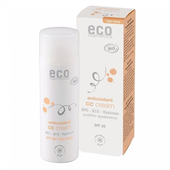 CC krém SPF 30 light BIO Eco Cosmetics - 50 ml