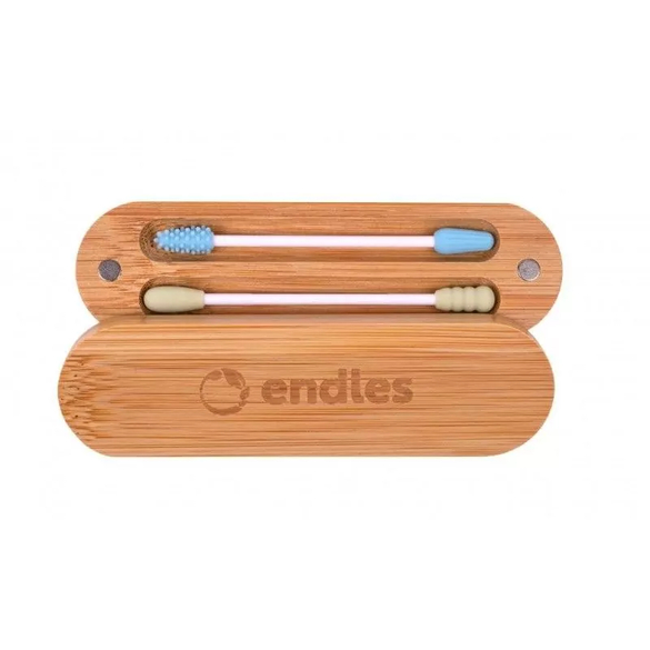 Znovupoužitelné tyčinky do uší Endles by Econea - 2 ks Znovupoužitelné tyčinky do uší Endles by Econea - 2 ks