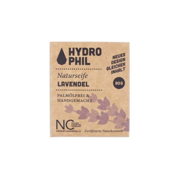 Tuhé mýdlo levandule Hydrophil - 80 g