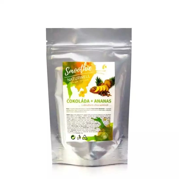 Smoothie Naturwell Ananas a Mango - 100g Smoothie Naturwell Ananas a Mango - 100g