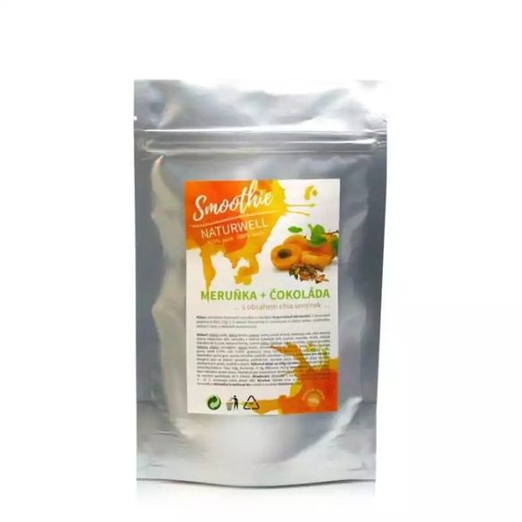 Smoothie Naturwell Meruňka a Čokoláda - 100g Smoothie Naturwell Meruňka a Čokoláda - 100g