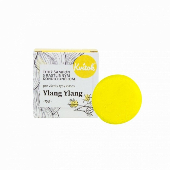 Tuhý šampon s kondicionérem "Ylang Ylang" Kvitok - 25 g