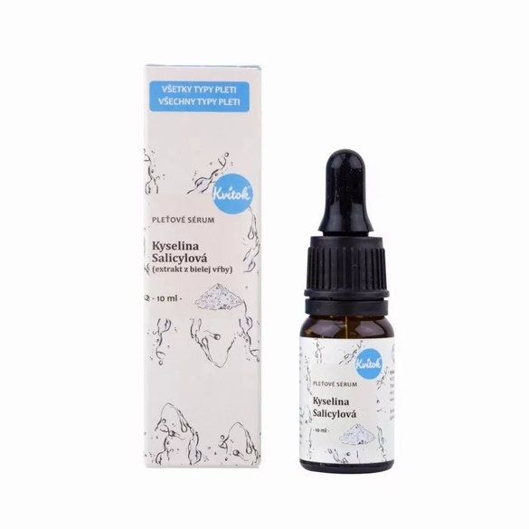 Pleťové sérum na problematickou pleť "Kyselina salicylová" Kvitok - 10 ml Pleťové sérum na problematickou pleť "Kyselina salicylová" Kvitok - 10 ml