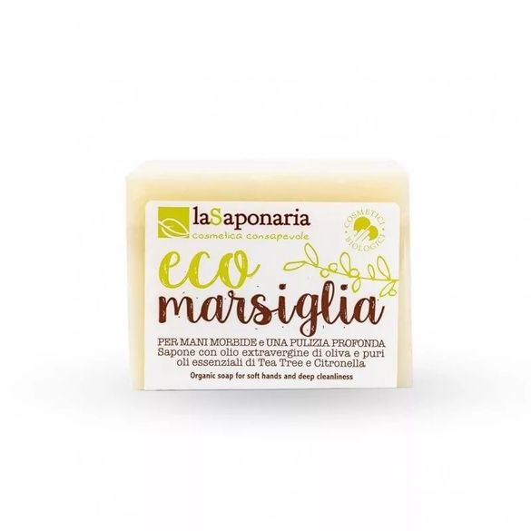 Marseillské mýdlo na ruční praní BIO laSaponaria - 200 g Marseillské mýdlo na ruční praní BIO laSaponaria - 200 g