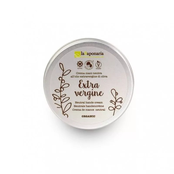Krém na ruce s extra panenským olivovým olejem BIO laSaponaria - 60 ml Krém na ruce s extra panenským olivovým olejem BIO laSaponaria - 60 ml