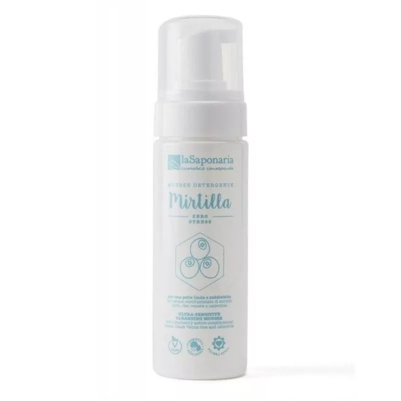 Čisticí pěna extra jemná pro citlivou pleť BIO laSaponaria - 150 ml Čisticí pěna extra jemná pro citlivou pleť BIO laSaponaria - 150 ml