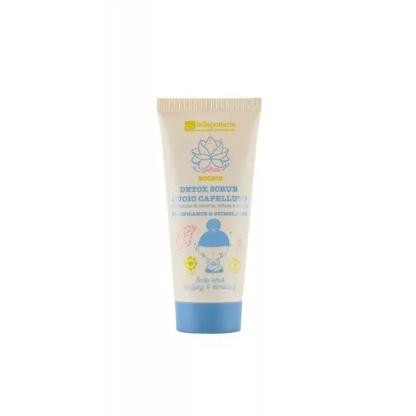 Detoxikační peeling na vlasy a pokožku hlavy BIO laSaponaria - 100 ml Detoxikační peeling na vlasy a pokožku hlavy BIO laSaponaria - 100 ml