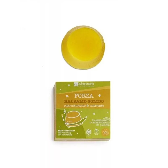 Tuhý kondicionér pro posílení a obnovu vlasů BIO laSaponaria - 40 g Tuhý kondicionér pro posílení a obnovu vlasů BIO laSaponaria - 40 g