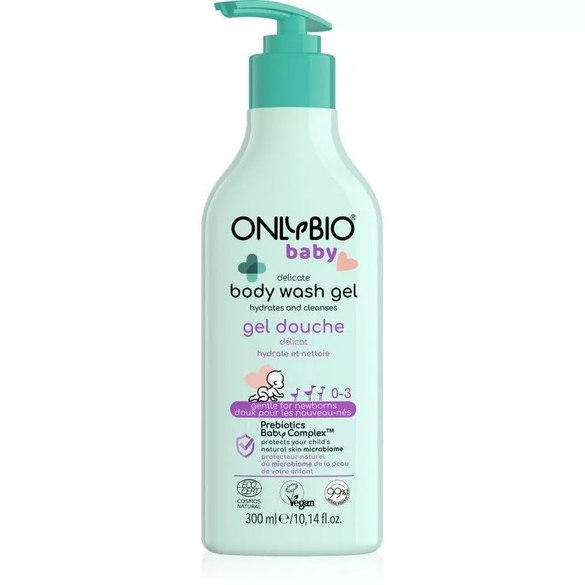 Jemný mycí gel pro miminka OnlyBio - 300 ml