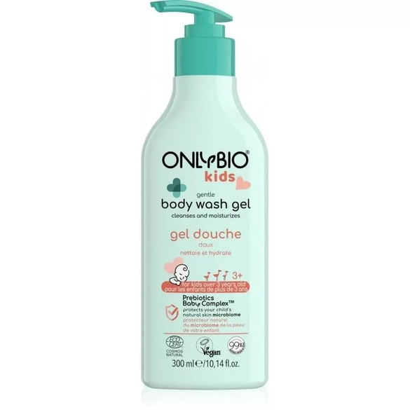 Jemný mycí gel pro děti od 3 let s jemnou vůní OnlyBio - 300 ml