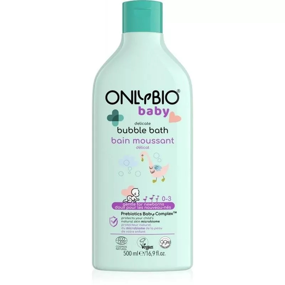 Jemná pěna do koupele pro miminka OnlyBio - 500 ml Jemná pěna do koupele pro miminka OnlyBio - 500 ml